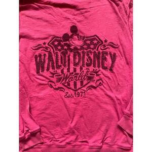 Disney Hoodie with Embroidery Walt Disney on back and chest Size Medium Classic